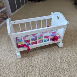 American Doll Baby Crib