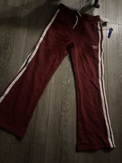 Reebok Women's Burgundy and Red Joggers-tracksuits