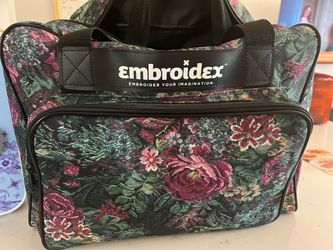 Brother sewing machine and carrying bag