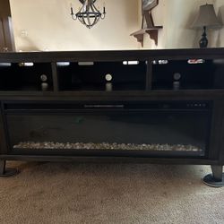 Color Changing Fireplace Tv Stand 