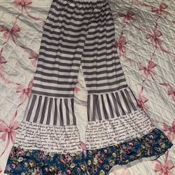 Boutique Ruffle Pants 