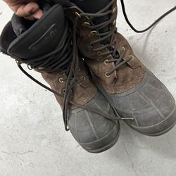 Kamik Mens Size 9 Boots Waterproof Winter Thinsulate Insulated NationPlus