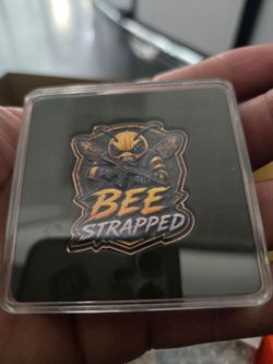 Bee Strapped Challenge Coin