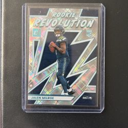 Jalen Milroe Rookie Revolution Card 24/100