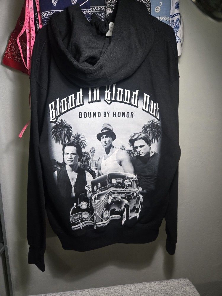 Bound By Honor/ Blood In Blood Out Hoodie L