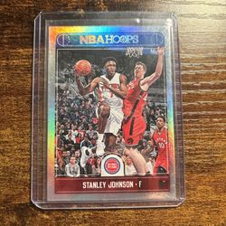 2018 NBA Hoops Silver #d/199 #170 Stanley Johnson 