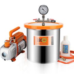 Vacuum Chamber (glass lid cracked)