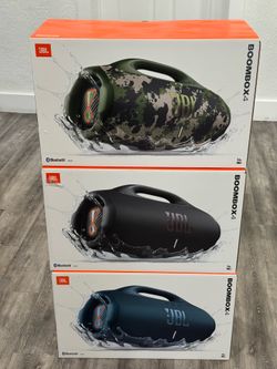 🔊 JBL BOOMBOX 4 - NUEVA EN CAJA SELLADA - 3 COLORES DISPONIBLES 🔊 La bocina más potente de JBL, recién salida! Tengo en: ✅ Squad / Camuflaje Militar