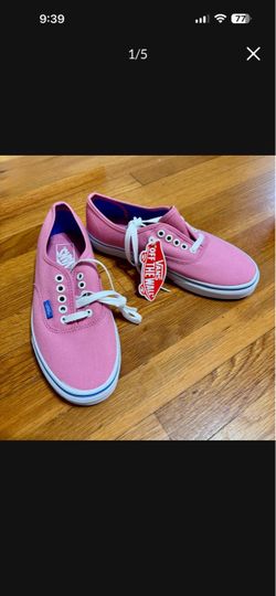 Vans Authentic Low-Top Sneakers Pink