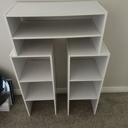 White Shelves