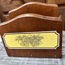 Wooden Napkin Holder