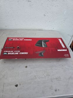 Yakima baseline brackets set of 2 new
The box showing a set of 4 but inside are only 2 with the original hardware
The best is to come and check it o