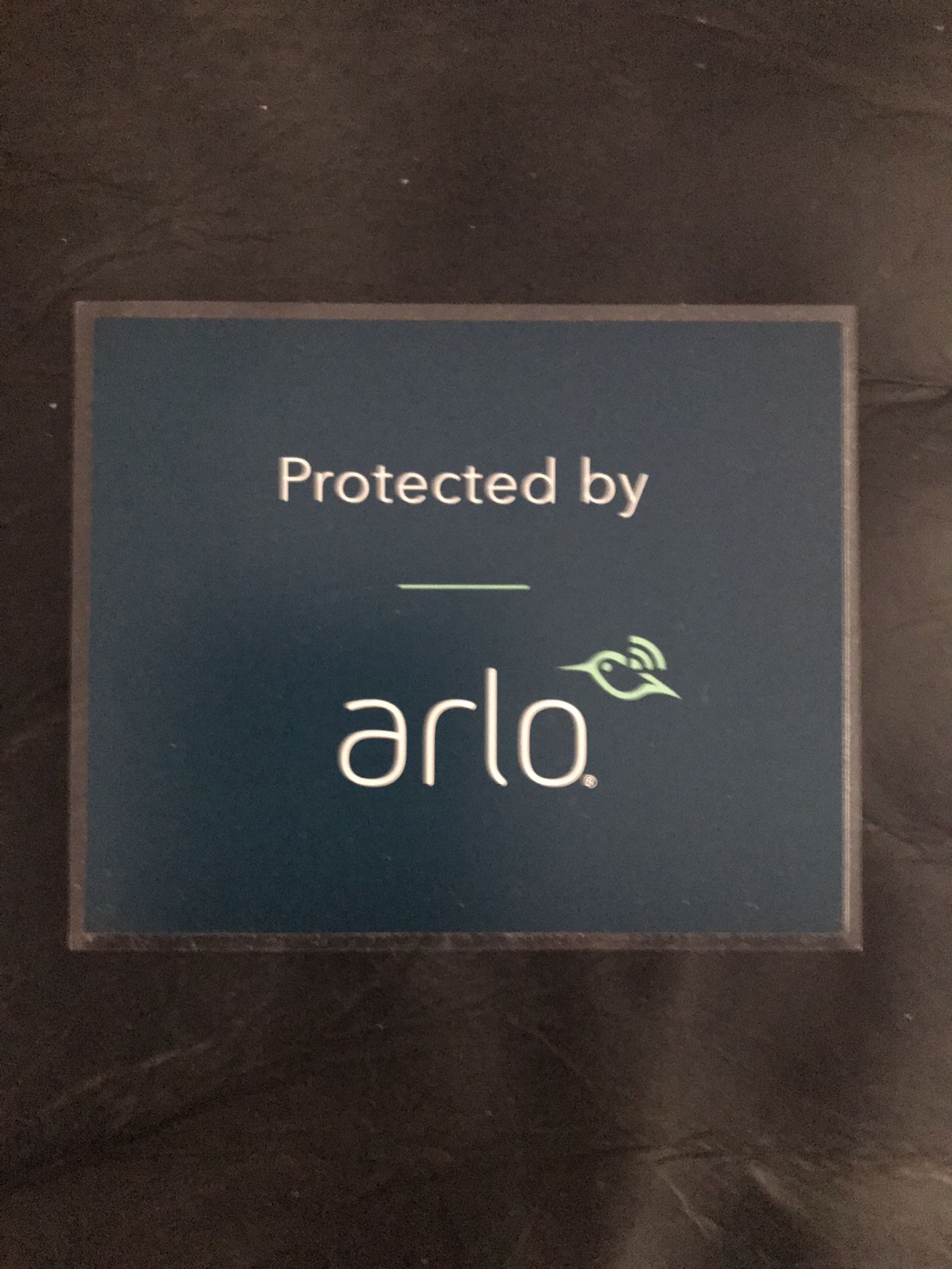 ARLO Home and Business Camera Security Window Decal Sign - NEW