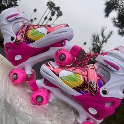 Adjustable Roller Skates for Kids
