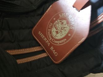 SHERPA PET CARRIER BAG