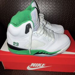 Air Jordan 5 “Lucky Green” (size 7) Must Go today!!!!