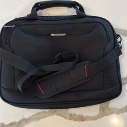 Samsonite Laptop Briefcase Crossbody with Luggage Strap