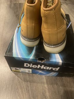 Diehard Work Boots 🥾 And Adidas , Nike Tennis Shoes.