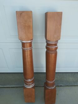 NEW Wood Post use for a Bar or an Island