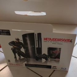 Metal Gear Solid 4 PS3 Console BOX ONLY