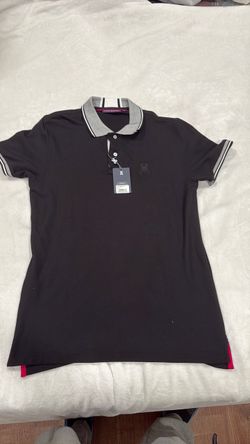 New Psycho Bunny Black Polo Shirt with Tags