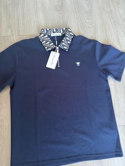 Navy blue Dior Polo