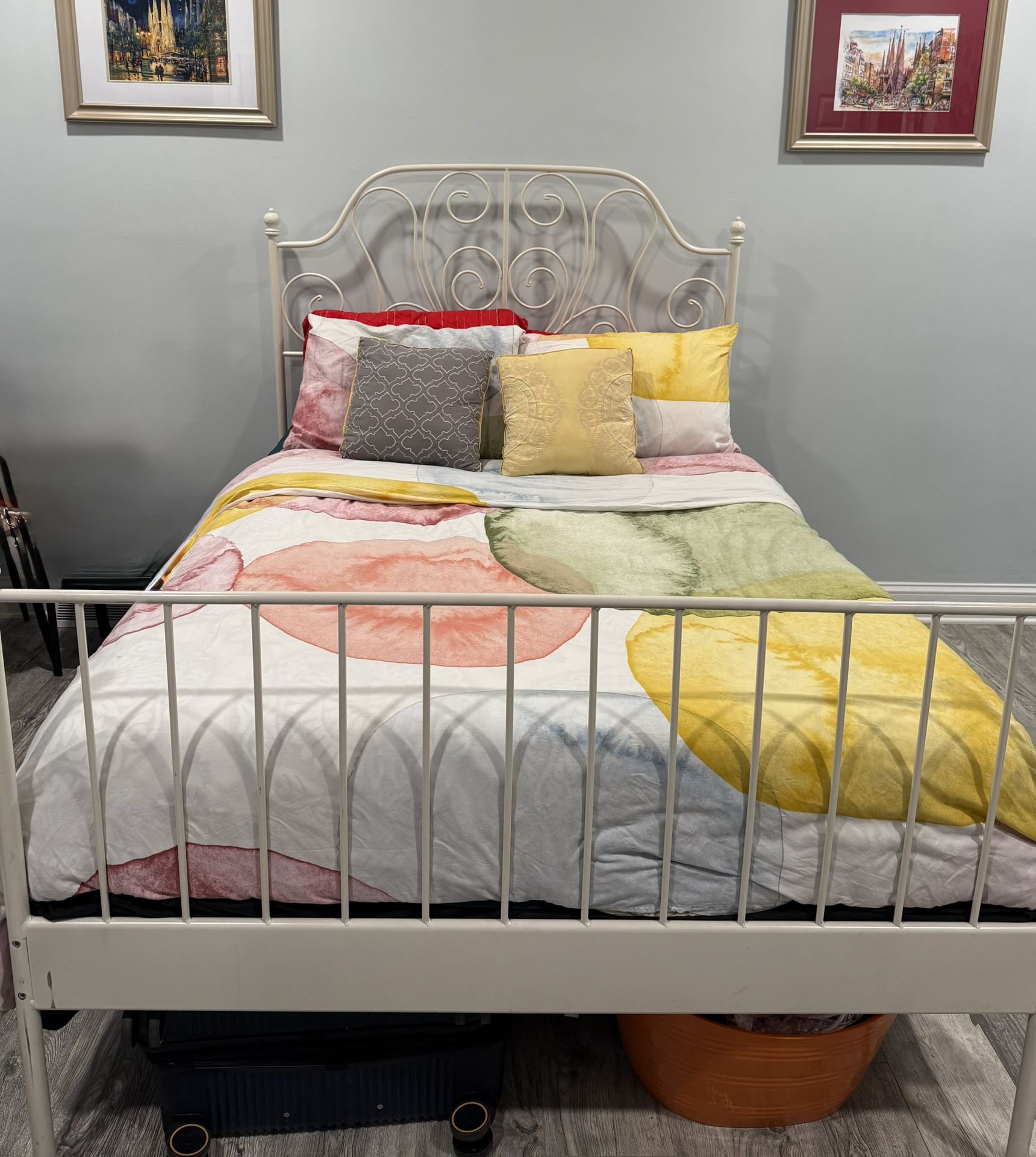 Full Size Bed Frame & Mattresses For sale