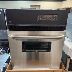 24 in. Single Electric Wall Oven Self- Cleaning in Stainless Steel