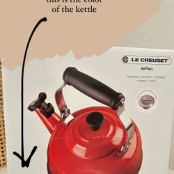 $50 Le Creuset Kettle - Beige 