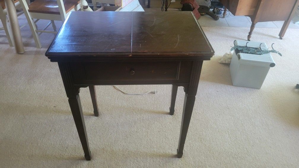 Antique Sewing Table