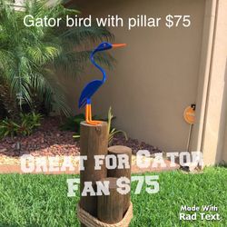 Outdoor gators fan Nautical tropical wood pool patio decoration