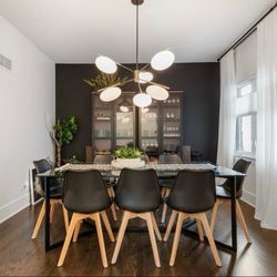 West Elm Champignon 6-Light Chandelier (38")