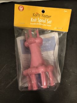 Knitting spool for kids or rehab Christmas stocking stuffer new in box