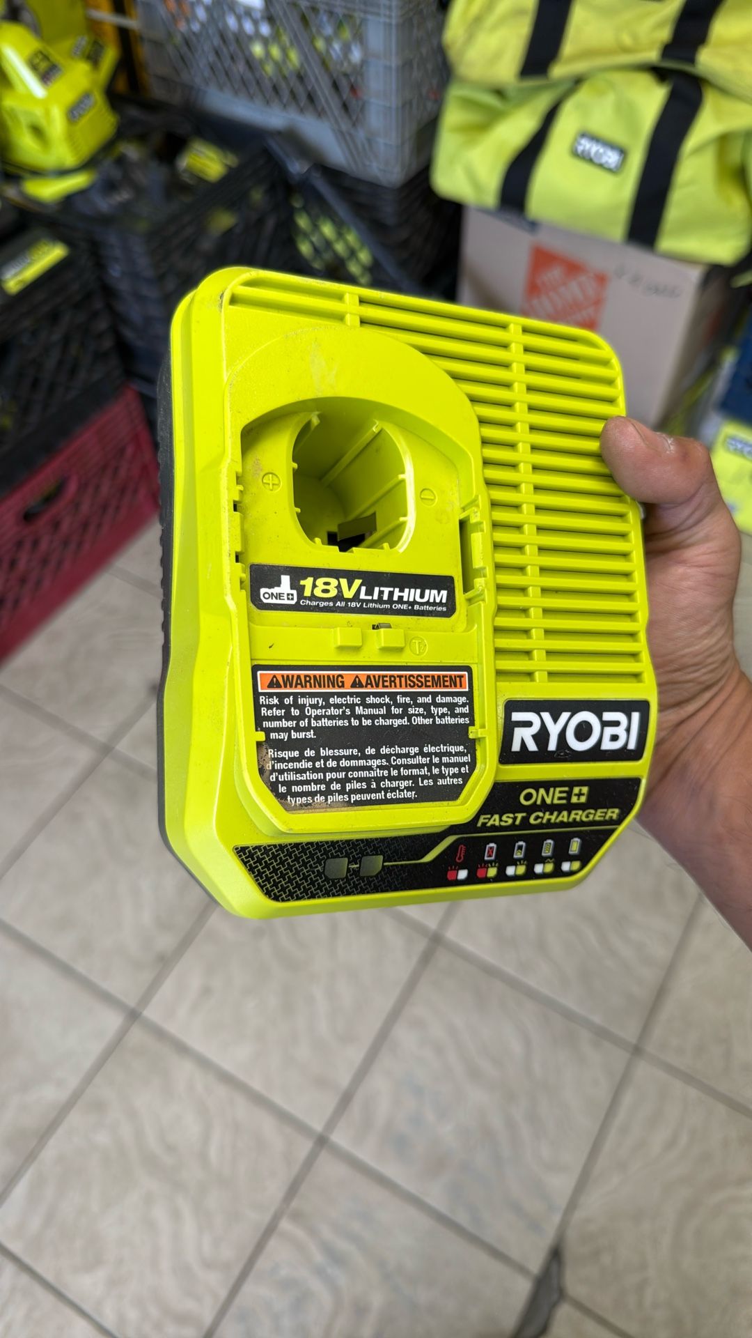 Ryobi 18v Fast Charger