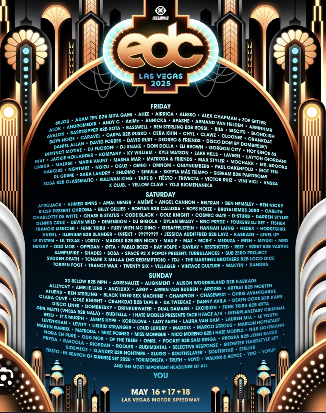 Selling (1) VIP EDC Ticket