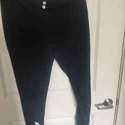 Black Stretch Pants