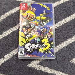 Spatoon 3 Nintendo switch 