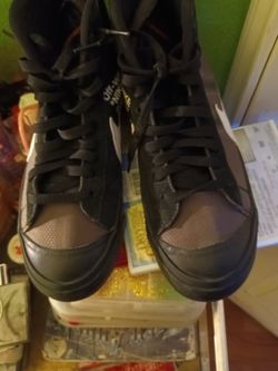 Off White Nike Blazers  Size 11