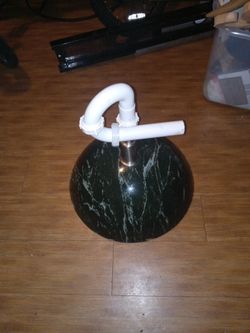 Dark Green Marble Sinks