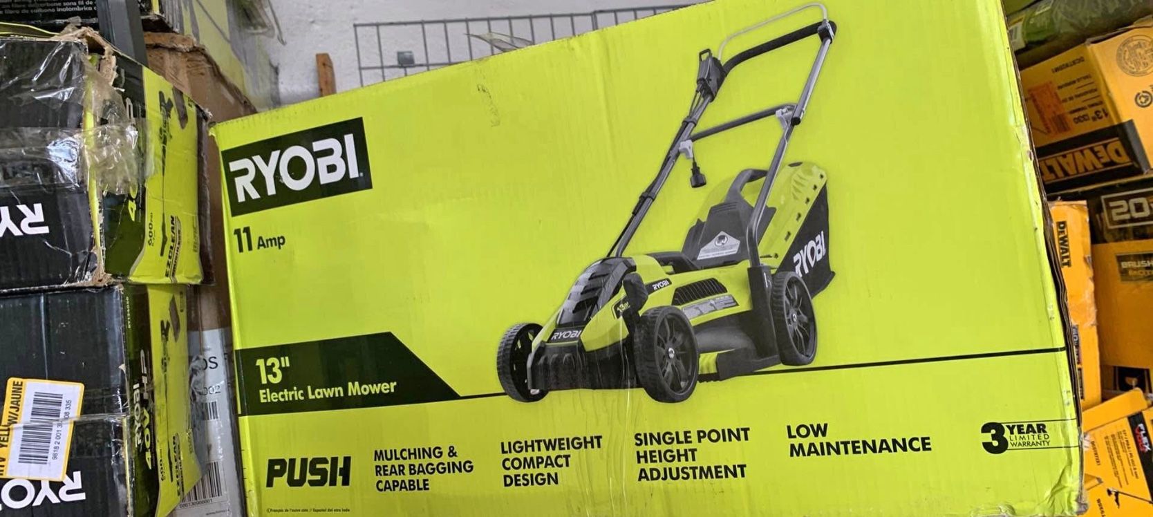 Ryobi 11amp 13in Lawnmower