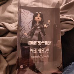Monster High.  X Wednesday