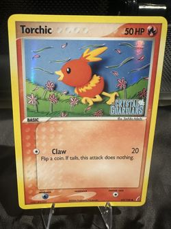 Torchic Crystal Guardian Reverse Holo Pokemon Card