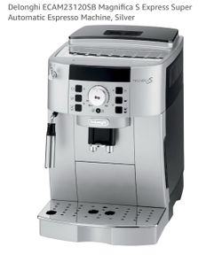 Delonghi ECAM23120SB Magnifica S Express Super Automatic Espresso Coffee Machine, Silver