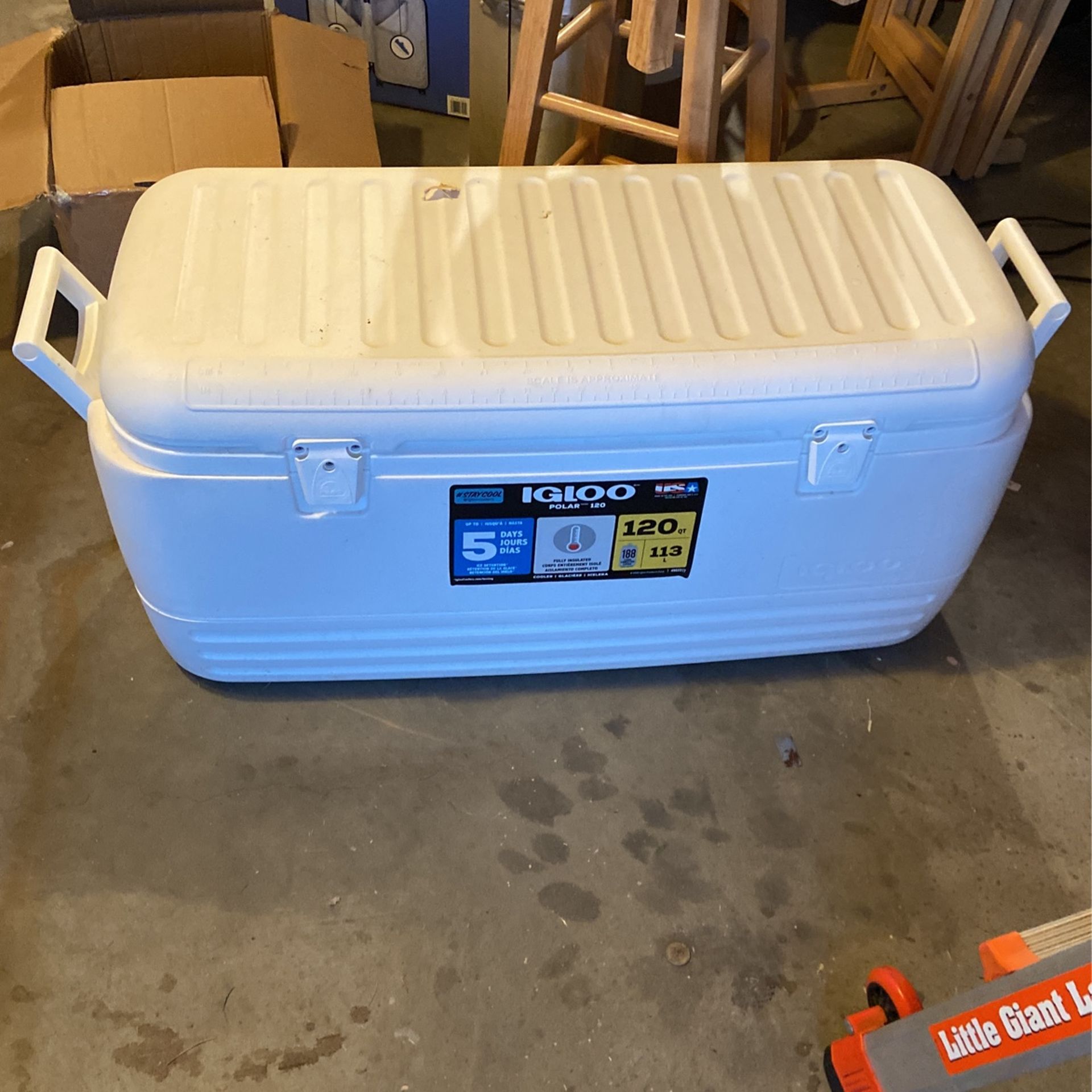 120 Quart Igloo Cooler