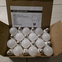 24 Pack Of LED Light Bulbs 8.5W 💡 