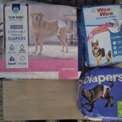 3 Packs Female Disposable Dog Diapers