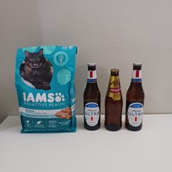 IAMS dry cat food 3 LB (open box) for Only 5 dollars (paid 12 dollars).
And I gift 3 beers.
Incredible deal. 