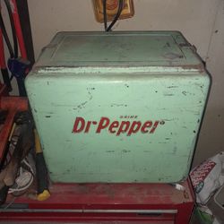 1955 Vintage DR.Pepper Ice Chest 