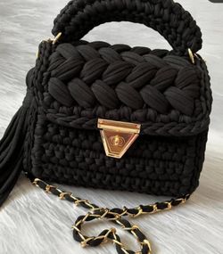 Brand new handmade crochet purse