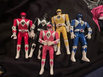 Mighty Morphin Power Rangers Action Figure Set of 5